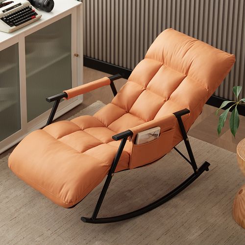 科技布摇椅躺椅大人阳台家用休闲懒人椅子网红沙发卧室客厅摇摇椅