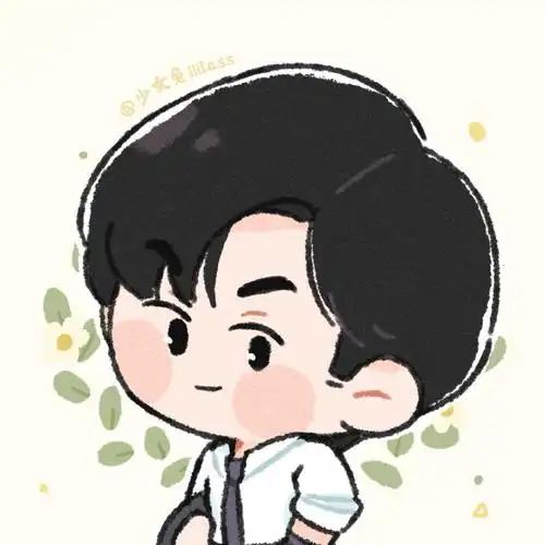 周斯越和丁羡的十情侣头像