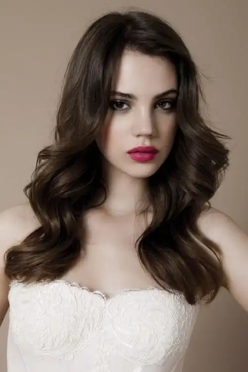 唯美发型 欧美风气质长发