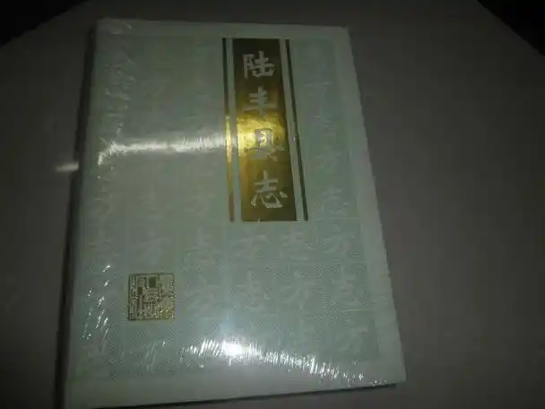 b839 陆丰县志 (十品 原封未拆 精装巨厚册 )