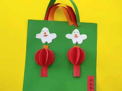 75团幼儿园中班"迎新年亲子手工作品"评选活动