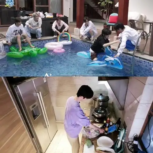 少年团打卡#时代夏令营2中这几期他们住的大别墅是亚龙湾远洋山海二期