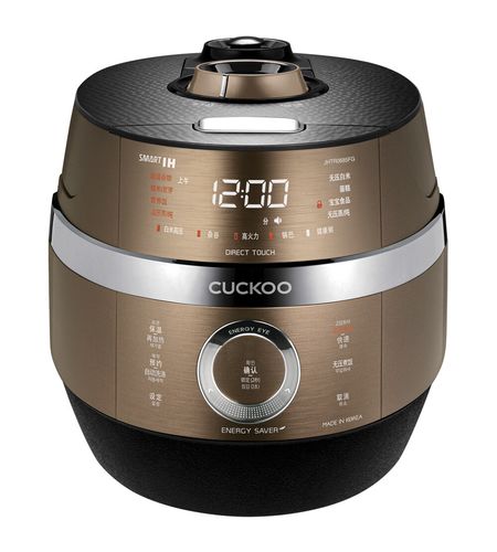 福库(cuckoo)韩国原装高端电饭煲中文面板智能家用电饭锅3l4人0685fg