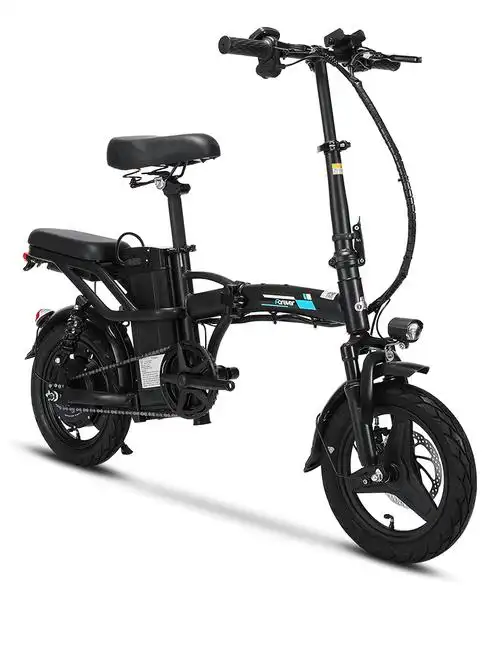 小刀电动车旗舰店上海牌新国标电动折叠自行车48v锂电池小型代驾女