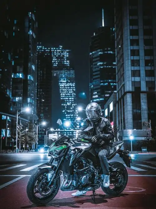 推荐国贸摩托拍照点