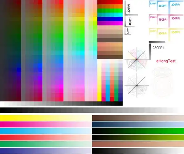 图10 怡泓输出系统测试卡(下载)icc校色许多人将此校色方式奉为圣旨