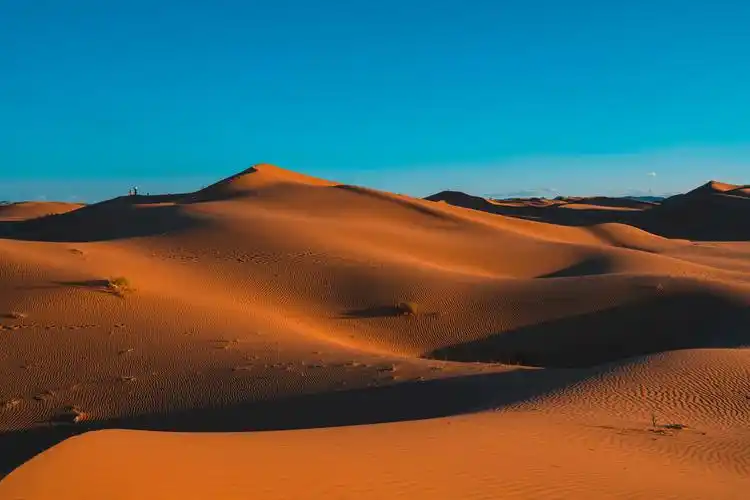 腾格里沙漠日落