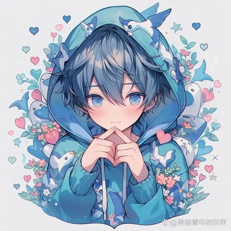 超级好看的男生头像来啦959595 超级好看可爱治愈二次元男生