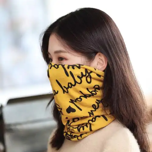 魔术头巾秋冬男女士防晒面巾遮脸围脖头套保面罩围巾骑行钓鱼装备