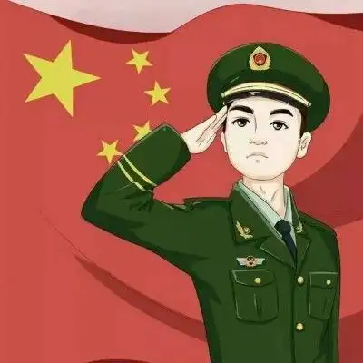 兵哥哥头像卡通帅气