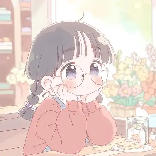 奶茶在手,快乐我有|甜美头像    #二次元新鲜事