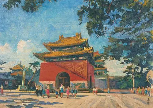 小城楼-中国油画-2006年北京荣宝书画精品拍卖会(第54期)-荣宝斋(上海