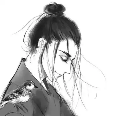 水墨古风情侣头像