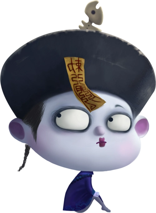 僵尸小僵尸可爱中国风僵小鱼创意壁纸卖萌萌萌的僵尸高清