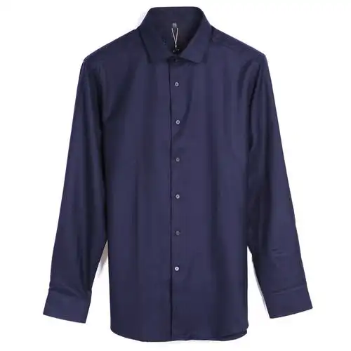 金利来衬衫男长袖春秋桑蚕丝羊毛衬衣保暖打底衫msl20231761-95