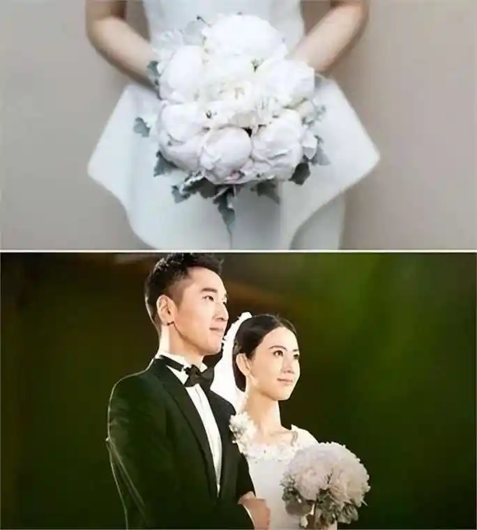 高圆圆携赵又廷参加好友婚礼,素衣马尾打扮低调依旧美得发光