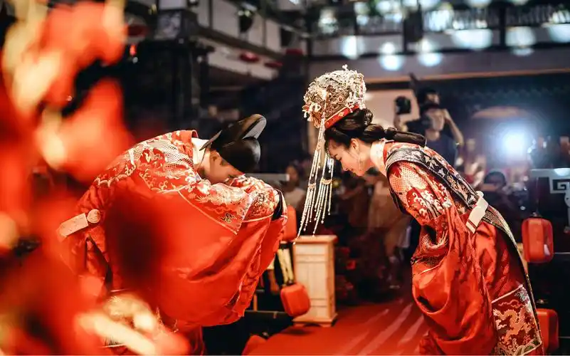 汉服婚礼我们结婚啦影像集唐制迎亲明制婚礼仪式汉服婚礼中国婚礼中式