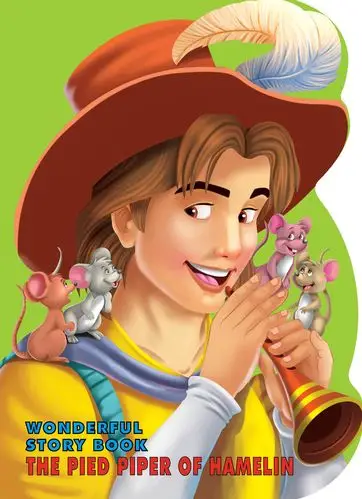 wonderful story board book- the pied piper of hamelin