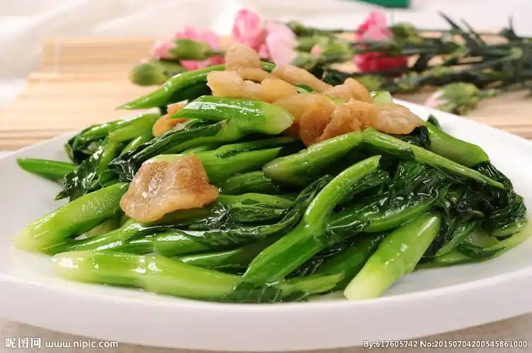 生炒广东菜心图片