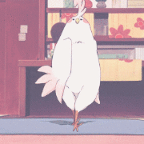 插画 小鸡 搞笑 跳舞 可爱 斗图