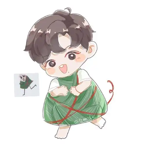 肖战画的端午粽子##肖战