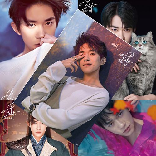 易烊千玺海报tfboys周边明星写真照高清贴纸宿舍房间装饰墙贴画