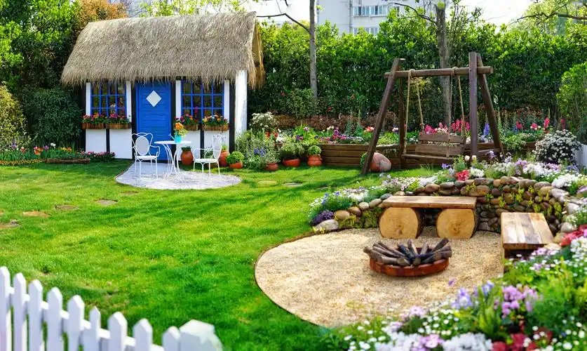 庭院艺术作品展示