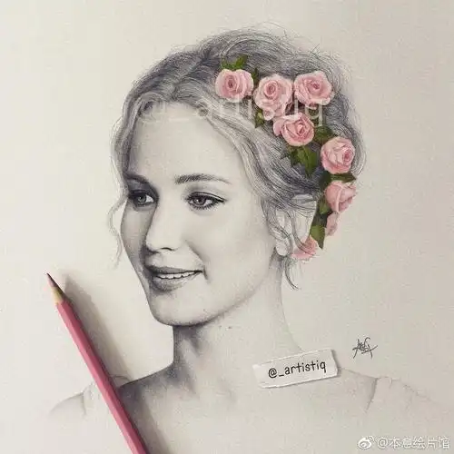 人物肖像画一组,你能认出几张来 | ins:_artistiq