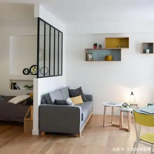 小户型房间少怎么办?这几种布局设计,教你巧借空间一室变两室!