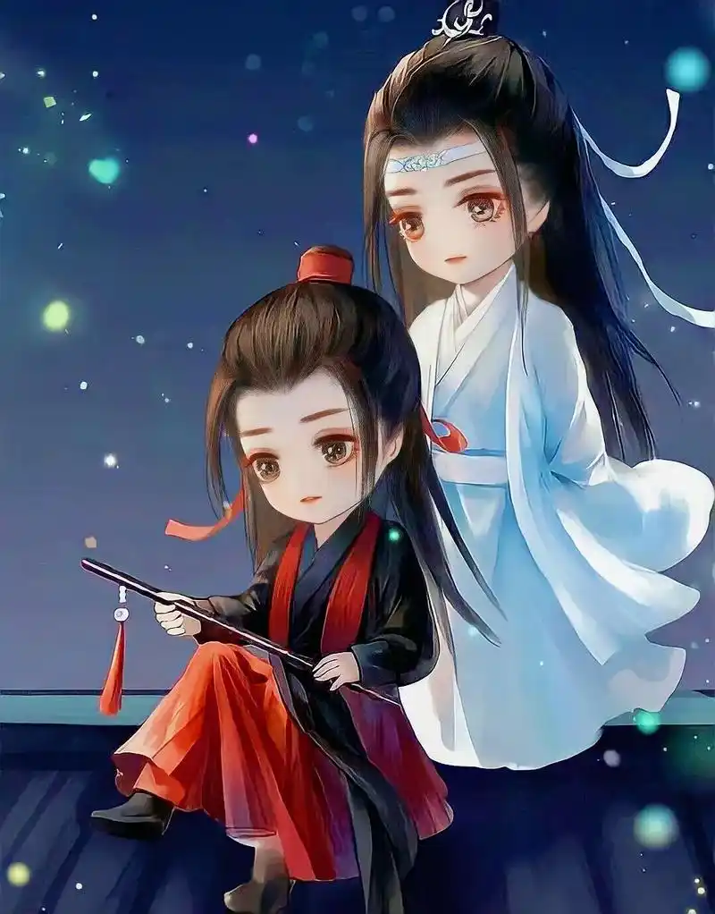 陈情令动漫壁纸好可爱