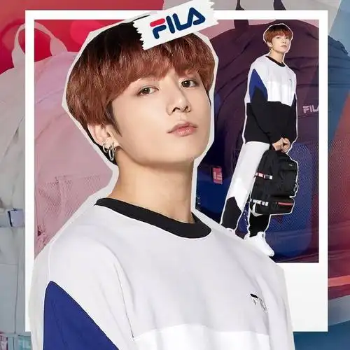 fila&bts成员个人版本画报&团体画报释出
