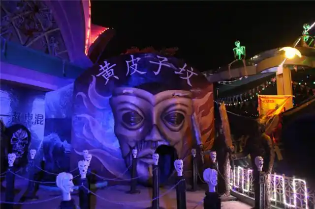 南昌万达乐园万圣节开幕沉浸式黑暗体验惊魂来袭