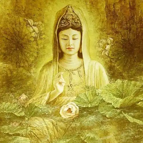 念佛女头像高清唯美修行修心静心信佛女人适宜微信头像图片