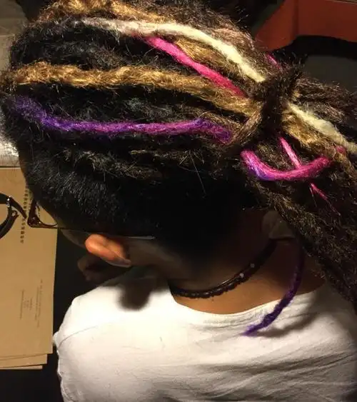 男生半头短脏辫制作_纹身图案手稿图片_张百万的纹身作品集