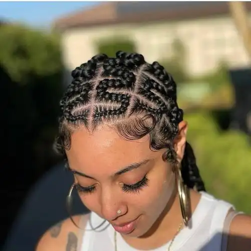 地垄沟  #花式地垄沟非洲拥有丰富的古老编发传统和风格.