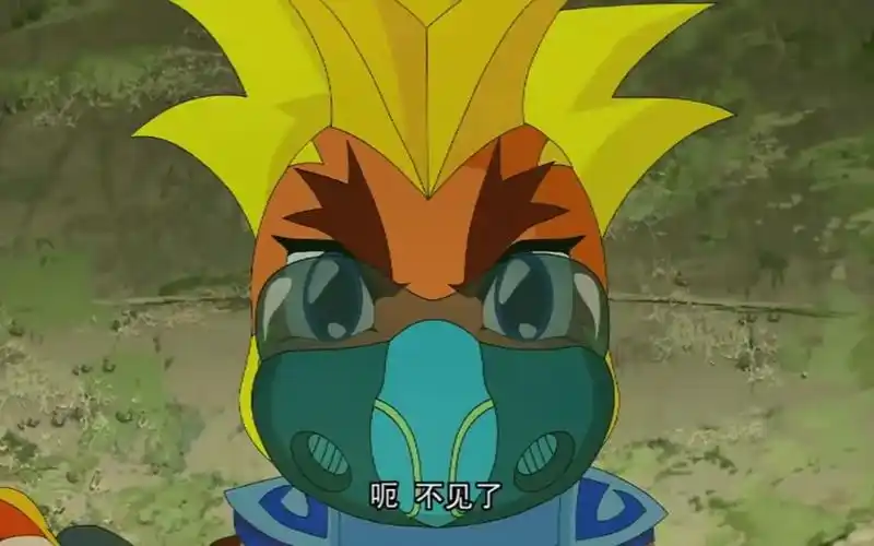 晶码战士:火麒麟兽vs绿蝇蛆虫兽2-3