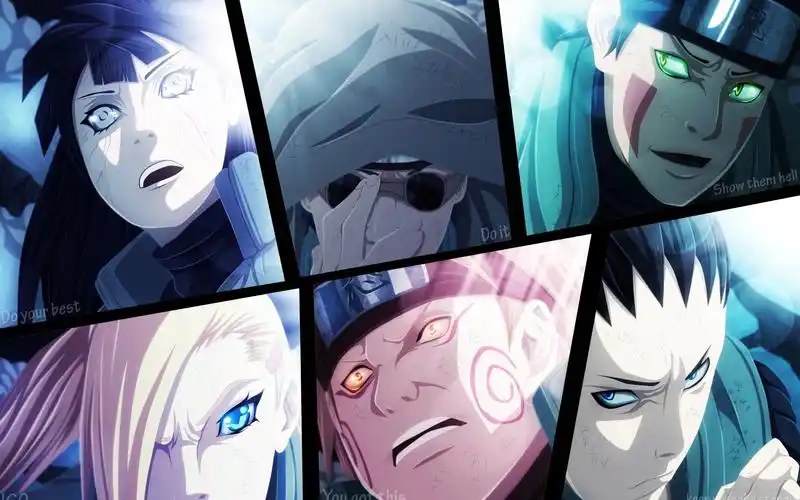 火影忍者热血酷炫桌面壁纸