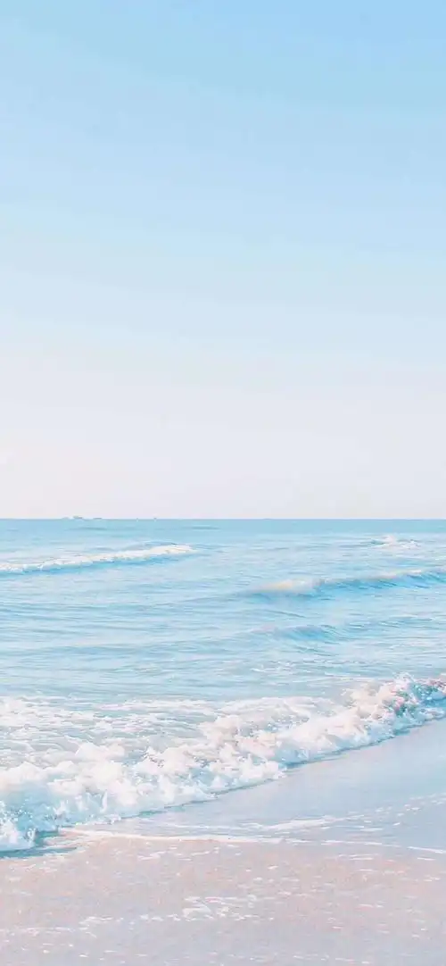 海景蓝色大海有大海电脑桌面壁纸有没有像下图这种角度的大海背景图?