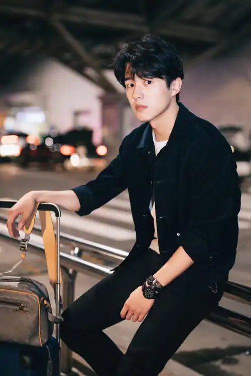 刘昊然##路易威登男装秀