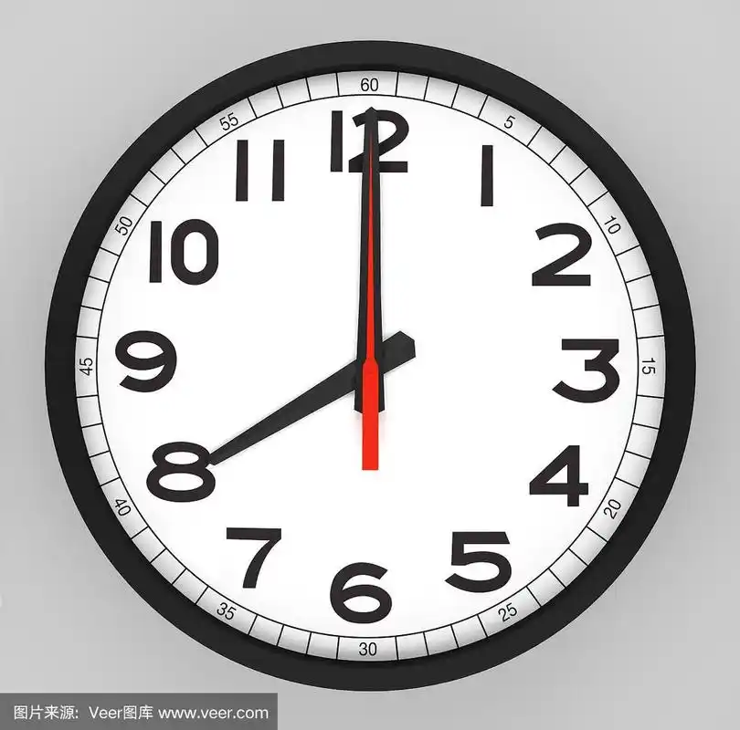 钟面8点