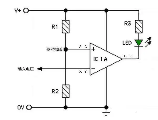 图lm358充电自停电路图充电电路电路图