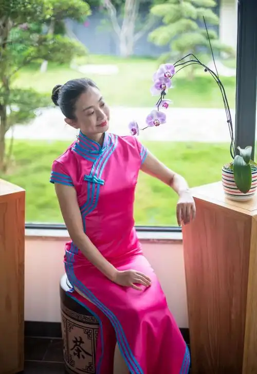 旗袍佳丽相约茗兰舍 - 美篇