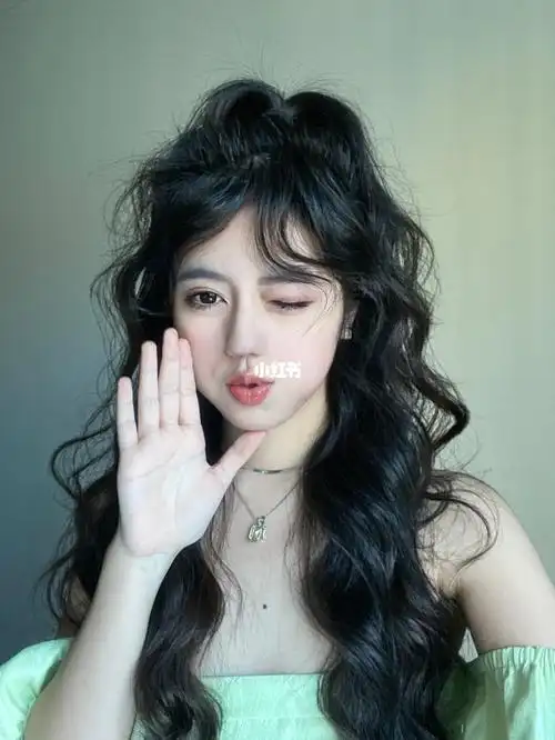 秃头救星夹板就能卷的公主慵懒卷发