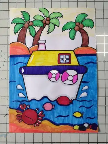 9~12岁儿童画 9~12岁儿童画元旦