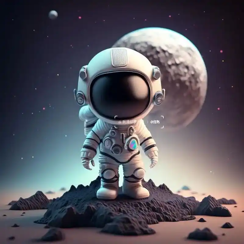 q版宇航员|我曾踏月归来 愿枕星河入梦