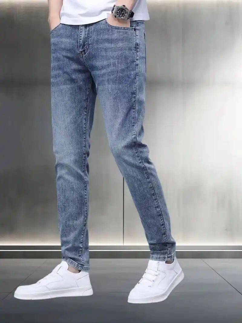 90夏季必备!男士冰丝牛仔裤,凉爽又修身 夏天来了