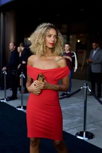 leona lewis on the red carpet for