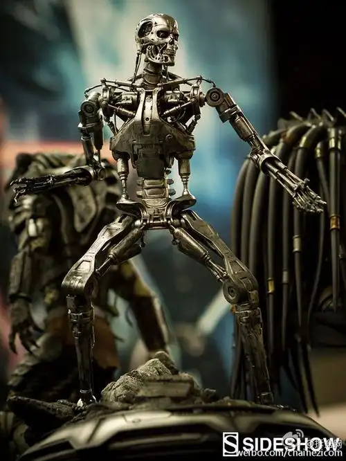 sideshow 20寸 #终结者# t-800 内骨骼 雕像 #sdcc#展出,拆盒网优惠价