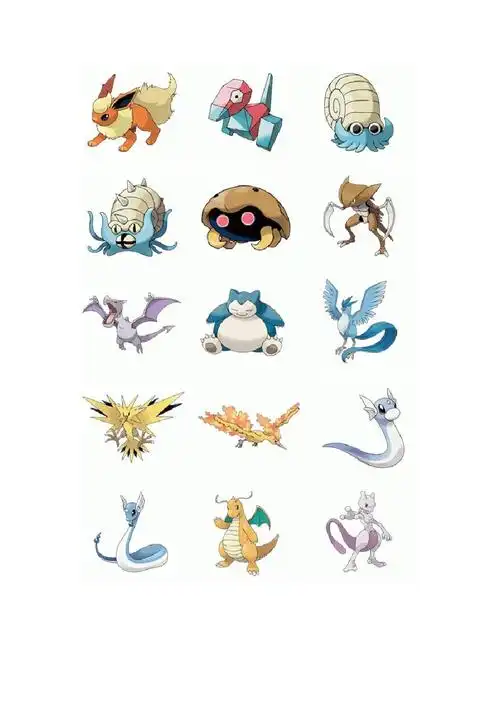 宠物小精灵全图鉴