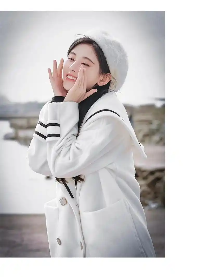 鞠婧祎平替穿搭来啦 鞠婧祎在《满月之下请相爱》里得穿搭 水手服外套